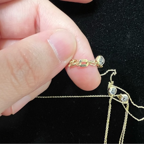 LV Infinity layered Necklace 14 K gold - Picture 5 of 7